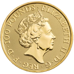 2022 1oz Maid Marian Royal Mint gold Coin (2)