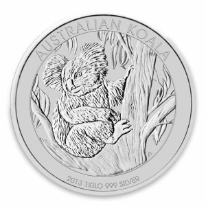 2013 1kg Australian Perth Mint Silver Koala (2)