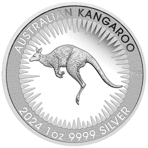 2024 1oz Australian Perth Mint Silver Kangaroo (2)