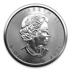 2021 1oz Canadian Silver Maple Leaf