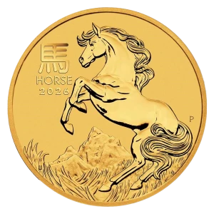 2026 1/20oz Australian Perth Mint Gold Lunar Series III: Year of the Horse (2)