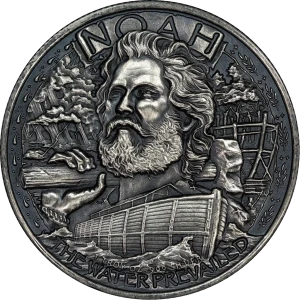 1 oz Silver Round - Noahs Ark (Antique) (2)