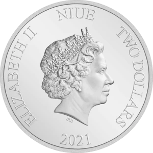 Disney Alice in wonderland - 2021 1oz white Rabbit Silver Coin (2)