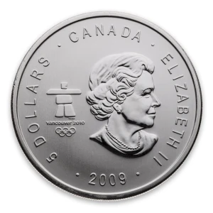 2009 1oz Canadian Silver Olympic Thunderbird Totem (2)