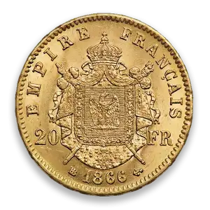 Any Year Gold French 20 Franc (2)