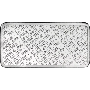 10 oz Silver Buffalo Bar Highland Mint (2)