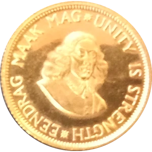 South Africa 2 Rand gold coin (2)
