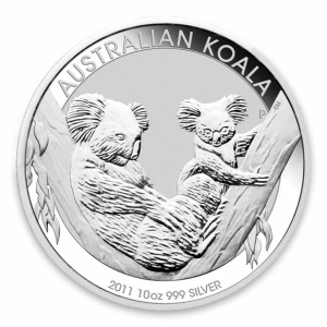 2011 10oz Australian Perth Mint Silver Koala (2)