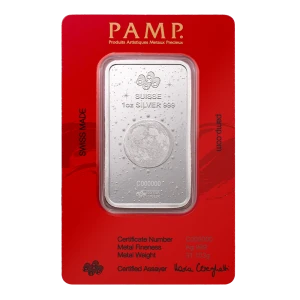 2025 1oz PAMP Silver Bar - Year of the Snake (2)