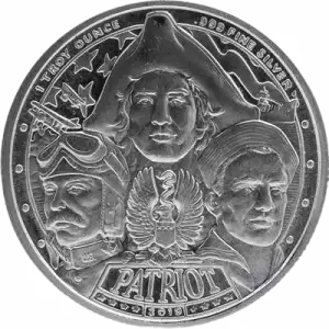 2019 1 oz Patriot Proof Like Silver Round - World War 1 (Series 2) (2)