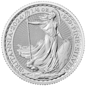 2024 1/4oz British silver Britannia (2)