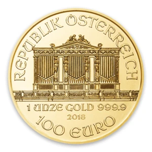 Any Year 1oz Austrian Platinum Philharmonic