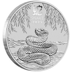 2025 1oz Australian Perth Mint Silver Lunar Series III: Year of the Snake (2)