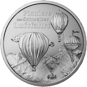 2025 Pioneers of Swiss aviation - Silver Swiss 20 Franc (2)