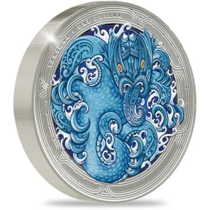 1oz Water Taniwha - Silver Round 2025 (2)