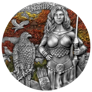 2025 2 oz  Valkyries - Arnhild Silver Coin (2)