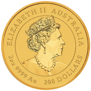 2023 2oz Australian Perth Mint Gold Lunar III: Year of the Rabbit (2)
