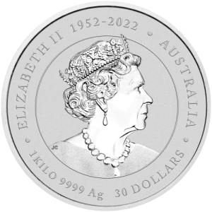 2024 1kg Australian Perth Mint Silver Lunar: Year of the Dragon (2)