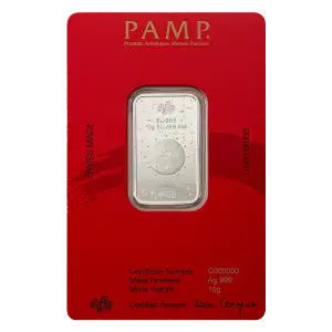 10g PAMP Silver Bar - Year of The Horse (2)